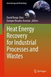 Cover von Heat Energy Recovery for Industrial Processes and Wastes
