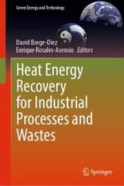 Cover von Heat Energy Recovery for Industrial Processes and Wastes
