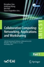 Cover von Collaborative Computing: Networking, Applications and Worksharing