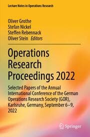 Cover von Operations Research Proceedings 2022