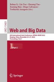 Cover von Web and Big Data