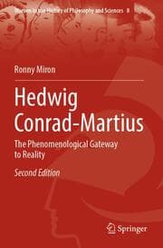 Cover von Hedwig Conrad-Martius