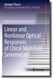 Cover von Linear and Nonlinear Optical Responses of Chiral Multifold Semimetals