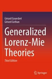Cover von Generalized Lorenz-Mie Theories