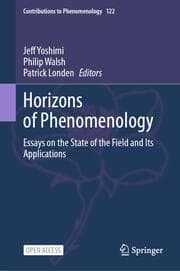 Cover von Horizons of Phenomenology