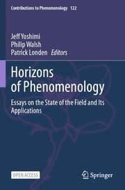 Cover von Horizons of Phenomenology