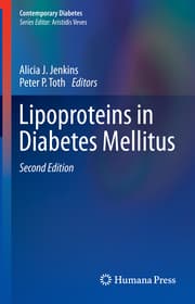 Cover von Lipoproteins in Diabetes Mellitus