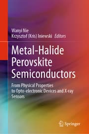Cover von Metal-Halide Perovskite Semiconductors