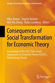 Cover von Consequences of Social Transformation for Economic Theory