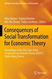 Cover von Consequences of Social Transformation for Economic Theory