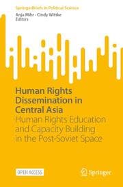 Cover von Human Rights Dissemination in Central Asia