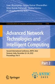 Cover von Advanced Network Technologies and Intelligent Computing