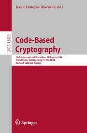 Cover von Code-Based Cryptography