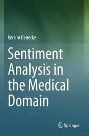 Cover von Sentiment Analysis in the Medical Domain