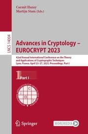 Cover von Advances in Cryptology - EUROCRYPT 2023