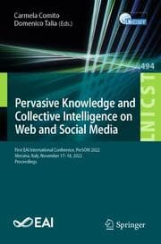 Cover von Pervasive Knowledge and Collective Intelligence on Web and Social Media