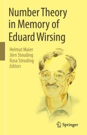 Cover von Number Theory in Memory of Eduard Wirsing
