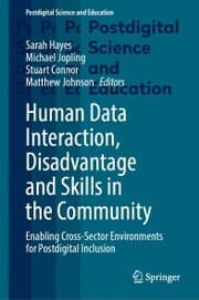 Cover von Human Data Interaction, Disadvantage and Skills in the Community