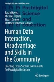 Cover von Human Data Interaction, Disadvantage and Skills in the Community