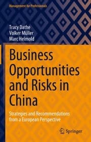 Cover von Business Opportunities and Risks in China