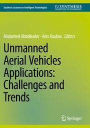 Cover von Unmanned Aerial Vehicles Applications: Challenges and Trends