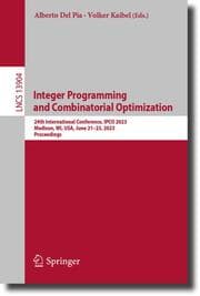 Cover von Integer Programming and Combinatorial Optimization