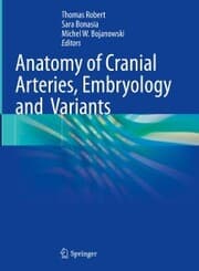 Cover von Anatomy of Cranial Arteries, Embryology and Variants