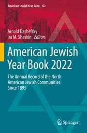 Cover von American Jewish Year Book 2022