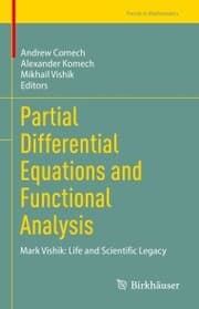 Cover von Partial Differential Equations and Functional Analysis