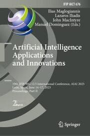 Cover von Artificial Intelligence Applications and Innovations