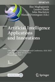 Cover von Artificial Intelligence Applications and Innovations