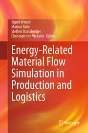 Cover von Energy-Related Material Flow Simulation in Production and Logistics