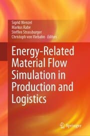 Cover von Energy-Related Material Flow Simulation in Production and Logistics