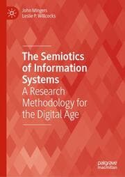 Cover von The Semiotics of Information Systems