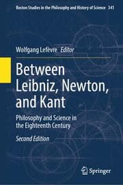 Cover von Between Leibniz, Newton, and Kant