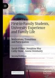 Cover von First-in-Family Students, University Experience and Family Life