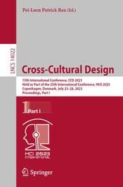 Cover von Cross-Cultural Design
