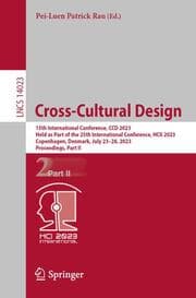 Cover von Cross-Cultural Design