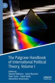 Cover von The Palgrave Handbook of International Political Theory