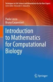 Cover von Introduction to Mathematics for Computational Biology
