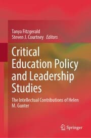 Cover von Critical Education Policy and Leadership Studies