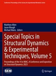 Cover von Special Topics in Structural Dynamics & Experimental Techniques, Volume 5