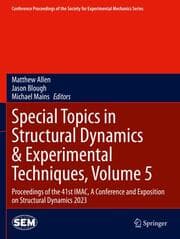 Cover von Special Topics in Structural Dynamics & Experimental Techniques, Volume 5