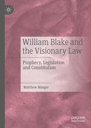 Cover von William Blake and the Visionary Law