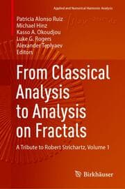 Cover von From Classical Analysis to Analysis on Fractals