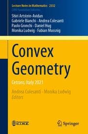 Cover von Convex Geometry