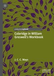 Cover von Coleridge in William Greswells Workbook