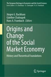 Cover von Origins and Change of the Social Market Economy