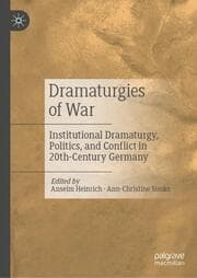 Cover von Dramaturgies of War