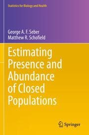 Cover von Estimating Presence and Abundance of Closed Populations